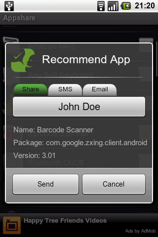 Appshare Android Social