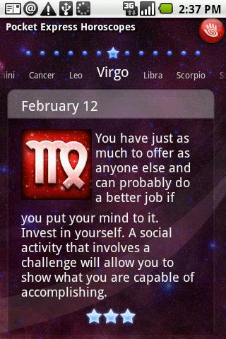 Pocket Express Horoscopes Android Lifestyle