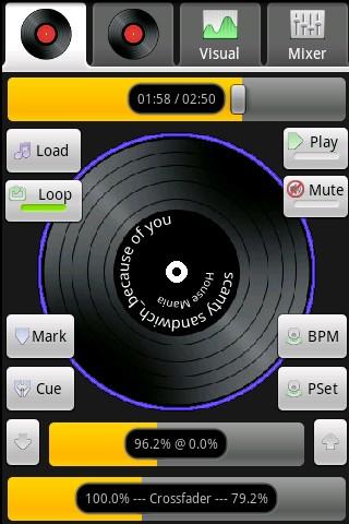 Droid DJ Lite Android Music & Audio