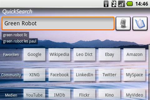 QuickSearch Android Productivity