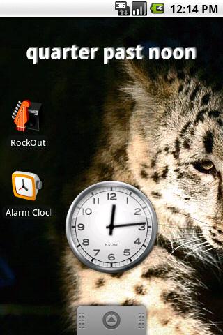 Fuzzy Clock Widget Android Tools