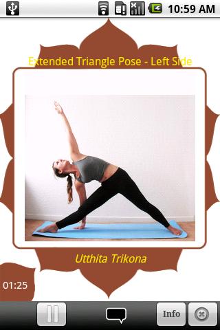 Yoga Trainer Lite Android Demo