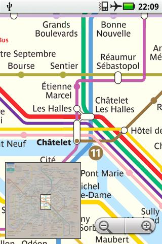 MetroMap Paris Android Travel