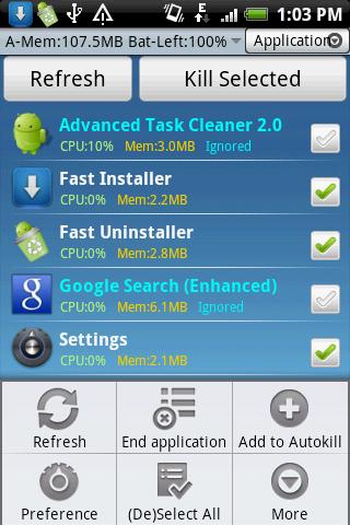 Advanced Task Cleaner 2.0 Android Tools