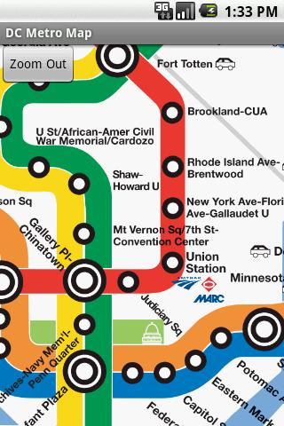 DC Metro Map