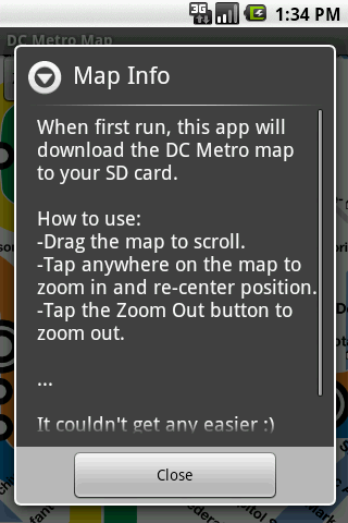 DC Metro Map Android Travel