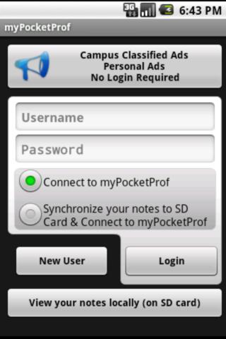 myPocketProf Android Productivity