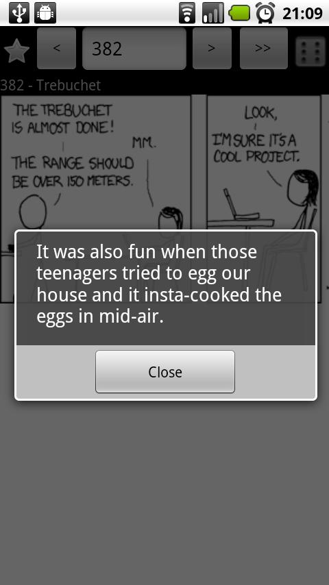 XkcdViewer Android Comics