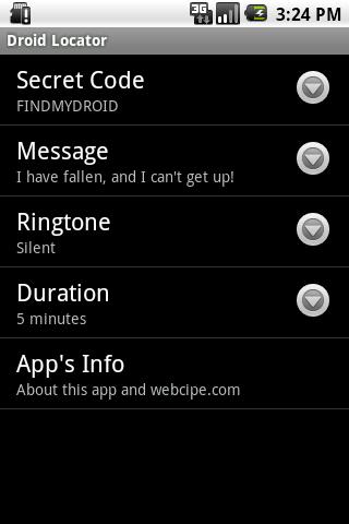 Droid Locator Android Tools