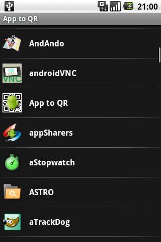 App to QR Android Tools
