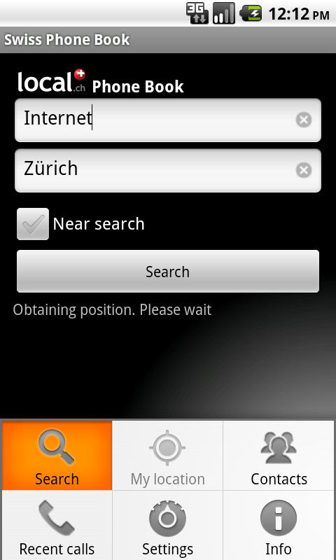 Swiss Phone Book Android Books & Reference