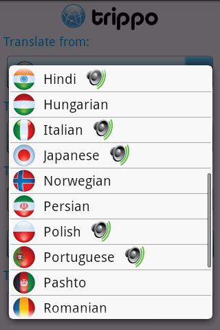 Trippo Mondo- Voice Translator Android Travel