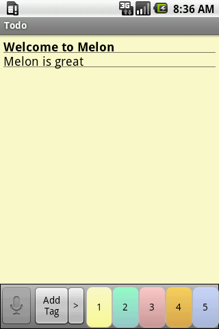 Melon – Note Pad Android Productivity