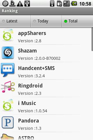 appSharers(share app together) Android Tools
