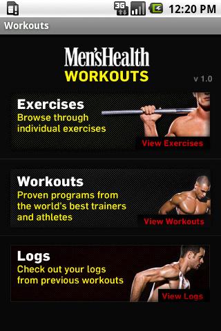 Men’s Health Workouts Android Health