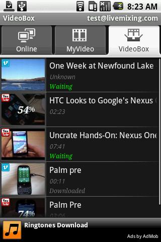 YouTubeDownloader-VideoBox Android Multimedia