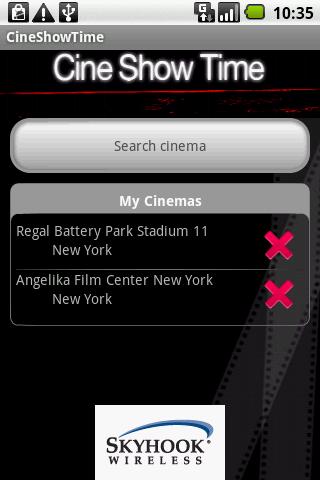 CineShowTime movie Android Entertainment