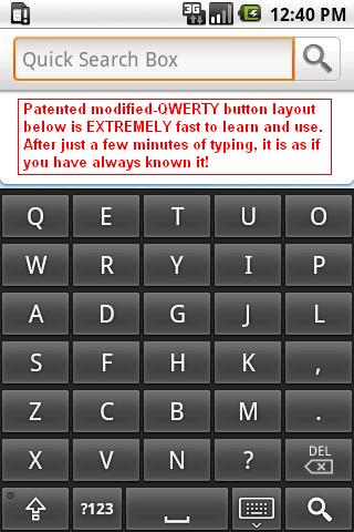 Big Buttons Keyboard Android Productivity