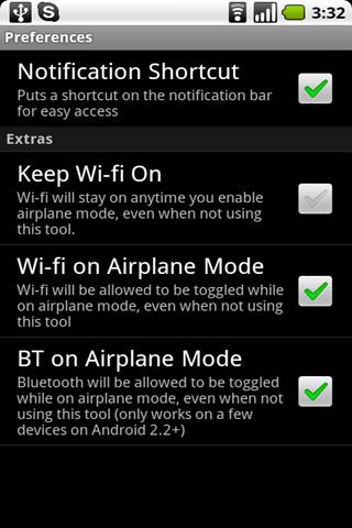 Airplane Mode Wi-Fi Tool Android Travel