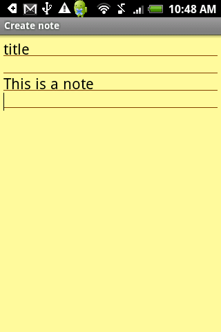 Notepad with Sync Android Productivity