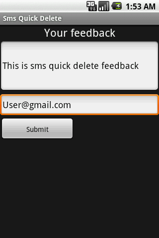 Super SMS Quick Delete Android Demo