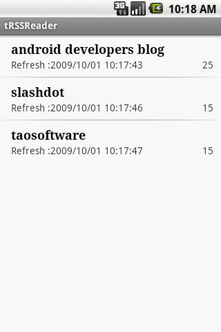 tRSSReader Android News & Weather