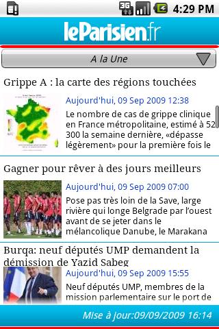 Le Parisien.fr – News Android News & Weather
