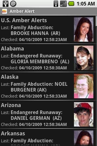 Amber Alert Android News & Weather