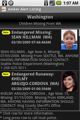 Amber Alert Android News & Weather