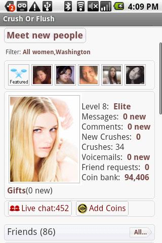 Crush or Flush-Chat Date Flirt Android Social