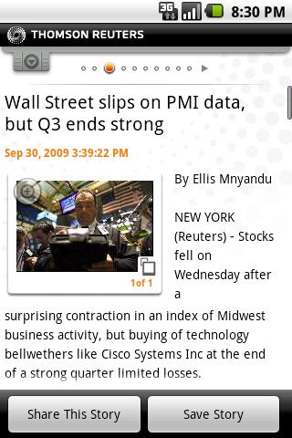 Thomson Reuters News Pro Android News & Weather
