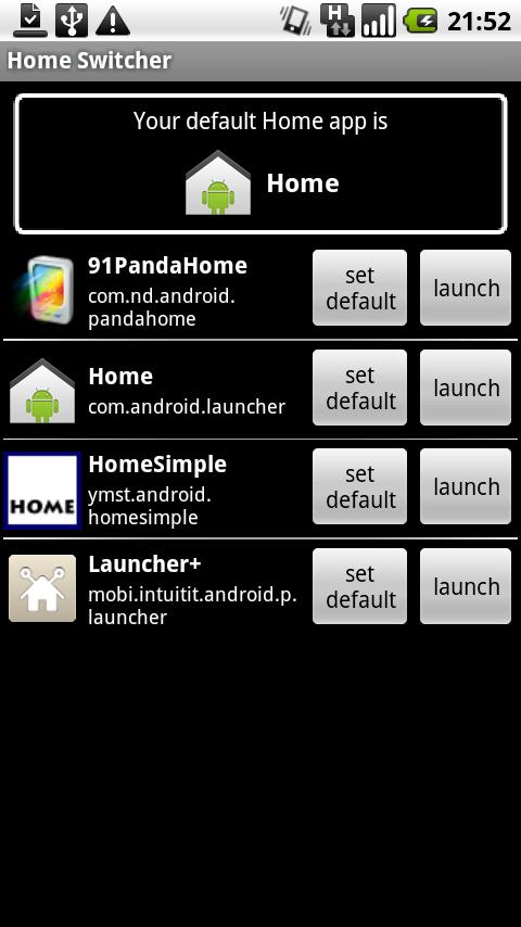 Home Switcher Android Tools