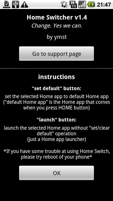 Home Switcher Android Tools