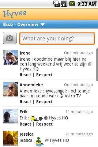 Hyves Android Social