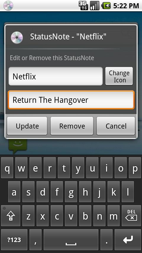 StatusNote (Status Bar Notes) Android Productivity