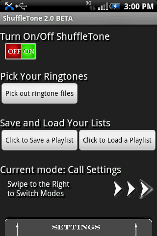 ShuffleTone 2.0 Android Multimedia