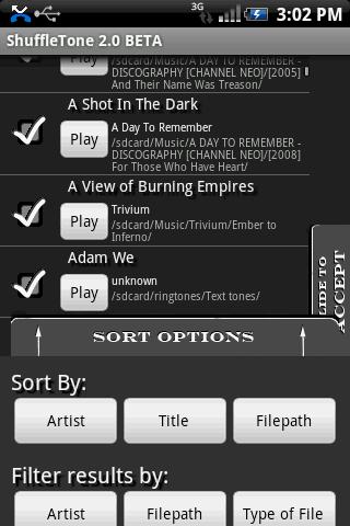 ShuffleTone 2.0 Android Multimedia