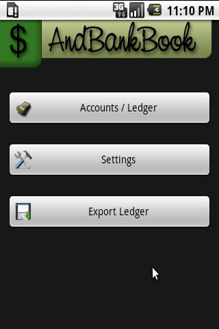 AndBankBook Android Finance