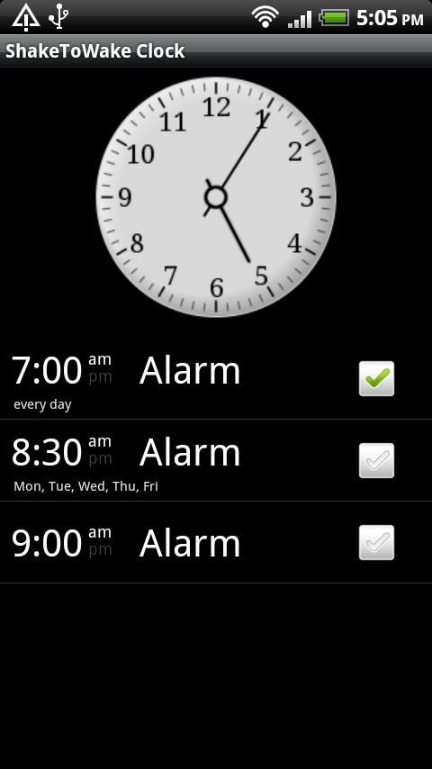 ShakeToWake Clock Android Lifestyle