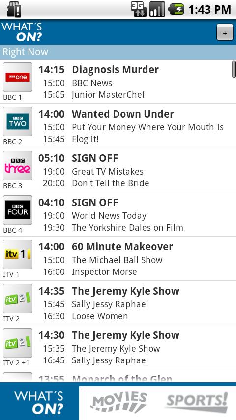 TV-Guide UK (free) Android News & Magazines