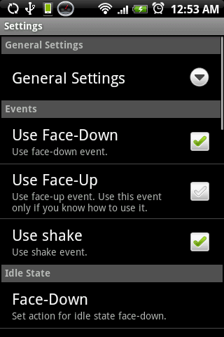 Flip ‘n Shake Lite Android Tools