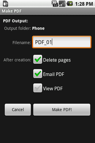 Scan2PDF Mobile Android Tools