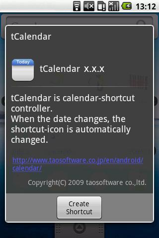 tCalendar Android Lifestyle