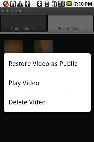 Video Safe Android Multimedia