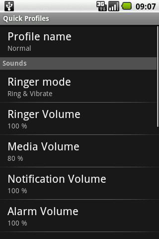Quick Profiles Android Tools