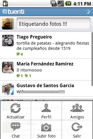 Tuenti Mobile Android Social