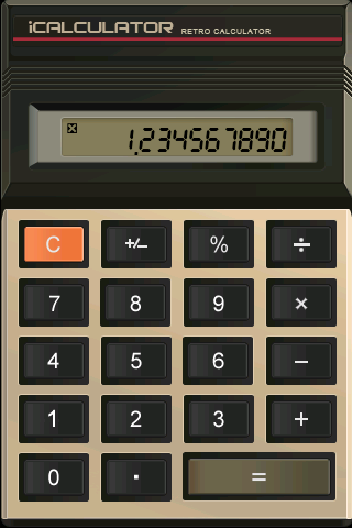 Retro Calculator