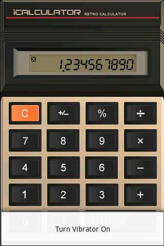 Retro Calculator Android Tools