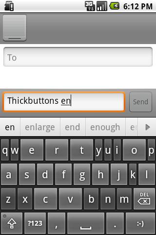 ThickButtons Keyboard Android Tools