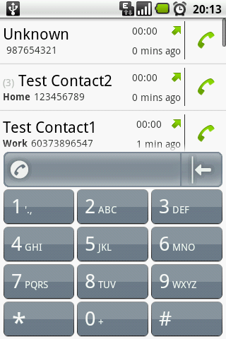 Dialer One Android Communication